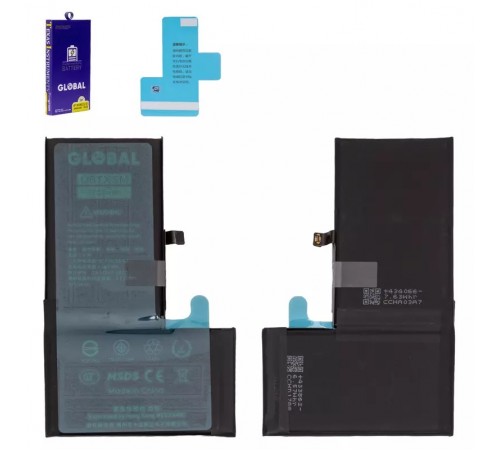 Аккумулятор Mechanic для Apple iPhone XS Max, Li-Polymer, 3,82 B, 3750 мАч, повышенная ёмкость, original IC