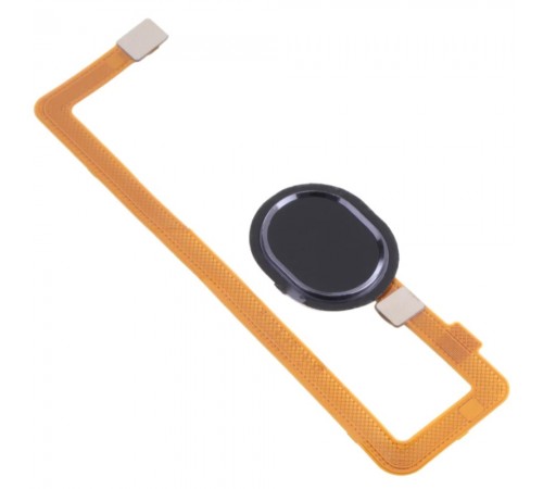 Шлейф для Samsung A107F/DS Galaxy A10s, сканера отпечатка пальца (Touch ID), черный, Original (PRC)