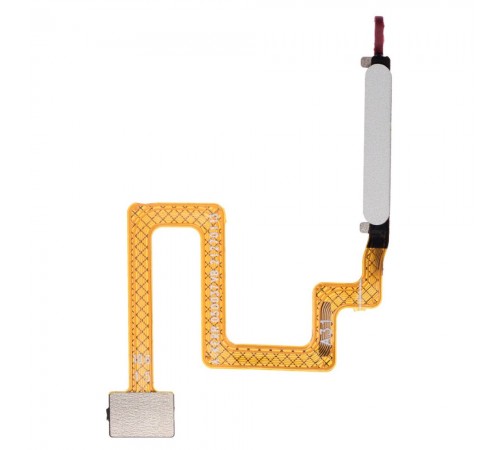 Шлейф для Samsung A226 Galaxy A22 5G, сканера отпечатка пальца (Touch ID), белый (White)