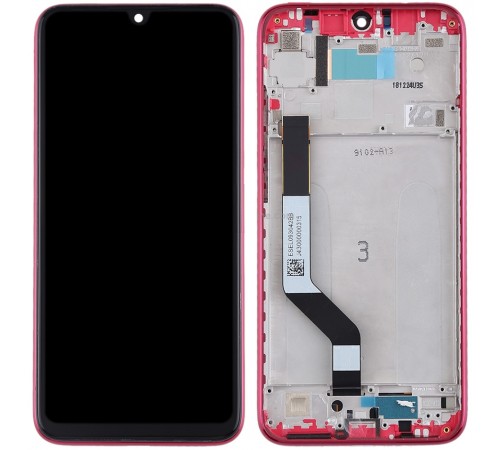 Дисплей для Xiaomi Redmi Note 7, Redmi Note 7 Pro, червоний (Twilight Gold), з рамкою, Original (PRC), M1901F7G, M1901F7H, M1901F7I