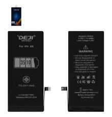 Акумулятор Deji для Apple iPhone XR, Li-ion, 3,79 В, 3510 мА·год, підвищена ємність, original IC