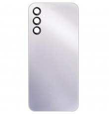 Задняя панель корпуса для Samsung A146 Galaxy A14 5G, серебристая + стекло камеры