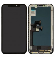 Дисплей для iPhone X, черный, с рамкой, High Copy (OLED), GW