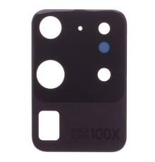 Стекло камеры для Samsung G988 Galaxy S20 Ultra, черное (Cosmic Black), без рамки