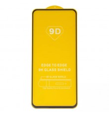 Захисне скло для Realme 13 Plus, сумісне з чохлом, Full Glue, (без упаковки), чорний