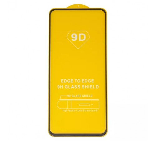 Захисне скло для Realme 13 Plus, сумісне з чохлом, Full Glue, (без упаковки), чорний