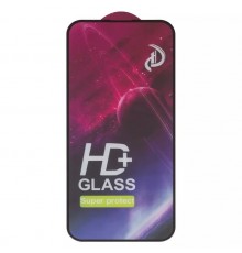 Захисне скло ASP для Apple iPhone 15 Pro Max, сумісне з чохлом, Full Glue, чорне 