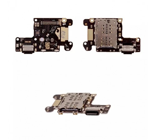 Шлейф для Xiaomi Mi 9T, Mi 9T Pro, Redmi K20, Redmi K20 Pro, микрофона, коннектора зарядки, High Copy