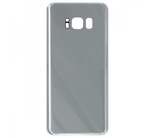 Задня панель корпусу для Samsung G955F Galaxy S8 Plus, срібляста (Arctic Silver), Copy