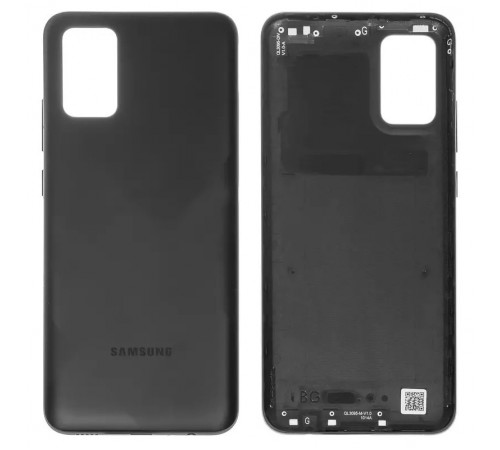 Задня панель корпусу для Samsung A025F/DS Galaxy A02s, чорна