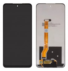 Дисплей для Realme C67 5G, черный, без рамки, High Copy, PM6725JB1-2-31