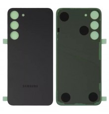 Задня панель корпусу для Samsung S916 Galaxy S23 Plus, чорна (Phantom Black)