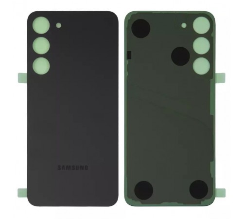 Задня панель корпусу для Samsung S916 Galaxy S23 Plus, чорна (Phantom Black)
