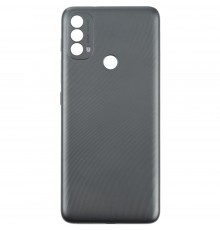 Задняя панель корпуса для Motorola Moto E40 XT2159, серая (Carbon Gray)