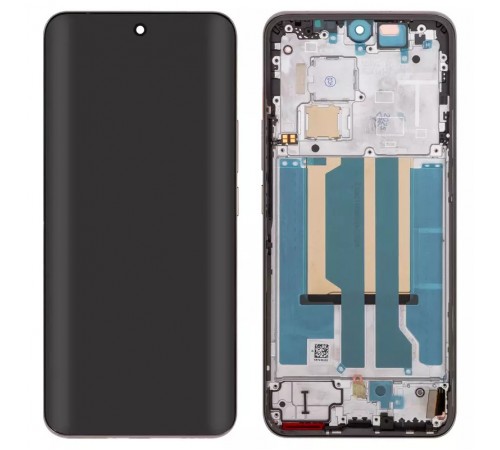 Дисплей для Realme 13 Pro Plus, золотистий, з рамкою, Original (PRC), RMX3920, RMX3921