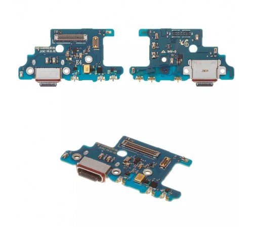Шлейф для Samsung G985 Galaxy S20 Plus, G986 Galaxy S20 Plus 5G, коннектора зарядки, микрофона, плата зарядки, Original (PRC)