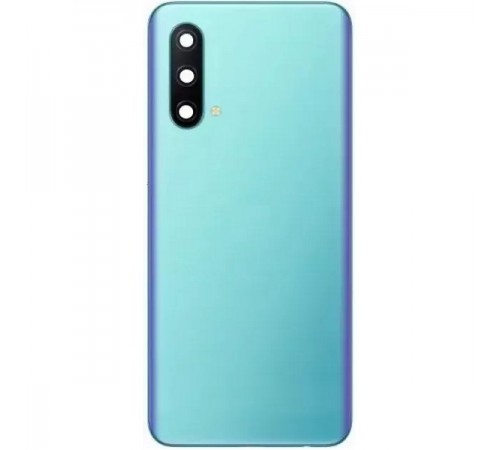 Задняя панель корпуса для OnePlus Nord CE 5G, синяя (Blue Void) + стекло камеры