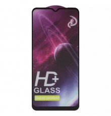 Защитное стекло ASP для Motorola Moto E20 XT2155, совместимо с чехлом, Full Glue, черный