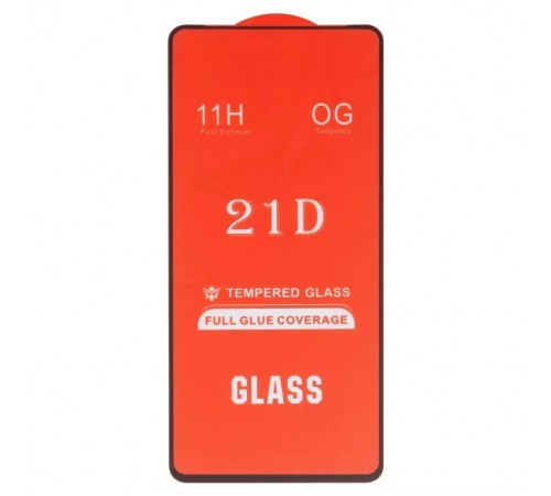 Захисне скло для Samsung N770 Galaxy Note 10 Lite, сумісне з чохлом, Full Glue, (без упаковки), чорний