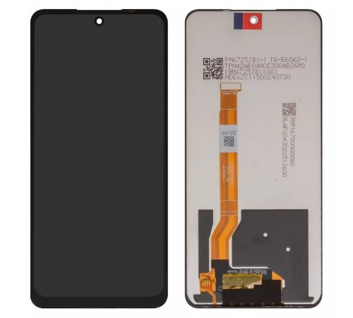 Дисплей для Realme 11 5G, C55, Narzo N55; OnePlus Nord CE3 Lite 5G; Oppo A1 5G, A58 4G, A98 5G, чорний, без рамки, Copy, CPH2375/CPH2577/PHS110/RMX3710