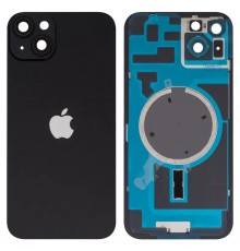Задня панель корпусу для iPhone 14 Plus, чорна + скло камери, Original (PRC), midnight