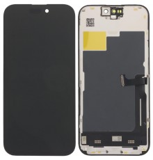 Дисплей для iPhone 15 Pro, черный, с рамкой, Copy (TFT)