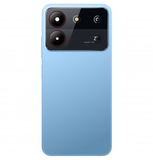 Задня панель корпуса для ZTE Blade A54, голуба + скло камери