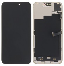 Дисплей для iPhone 15 Pro Max, черный, с рамкой, Original (PRC), без ошибки