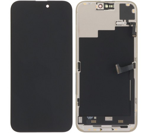 Дисплей для iPhone 15 Pro Max, черный, с рамкой, Original (PRC), без ошибки