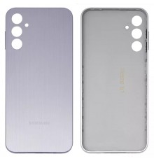 Задняя панель корпуса для Samsung A145 Galaxy A14, серебристая