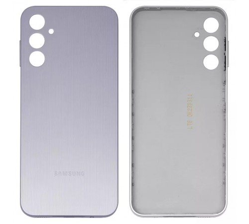 Задня панель корпусу для Samsung A145 Galaxy A14, срібляста