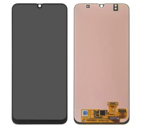 Дисплей для Samsung A305 Galaxy A30, черный, без рамки, Оригинал (переклеено стекло)