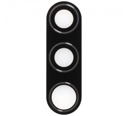 Скло камери для Samsung A507 Galaxy A50s, чорне (Prism Crush Black), без рамки