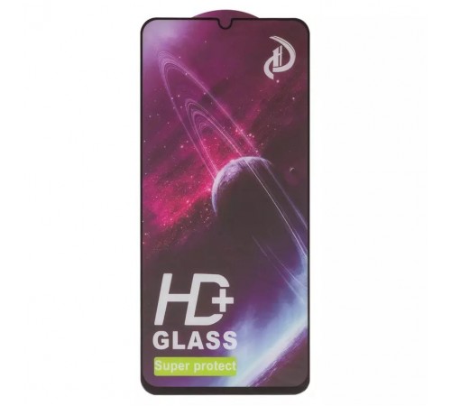 Захисне скло ASP для Realme C61, C63 4G, сумісне з чохлом, Full Glue, чорний