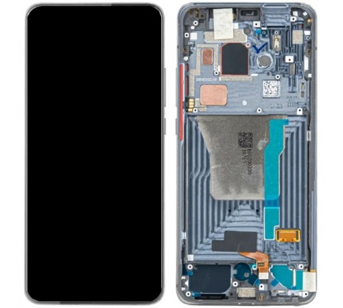 Дисплей для Xiaomi Poco F2 Pro, Redmi K30 Pro, серый (Cyber Gray), с рамкой, Original (PRC) (переклеено стекло), M2004J11G Дисплей для Xiaomi Poco F2 Pro, Redmi K30 Pro, серый (Cyber Gray), с рамкой, Original (PRC) (переклеено стекло), M2004J11G