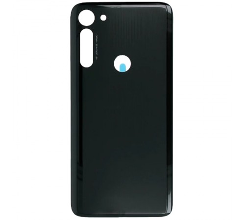 Задняя панель корпуса для Motorola Moto G8 Power XT2041, черная (Smoke Black)