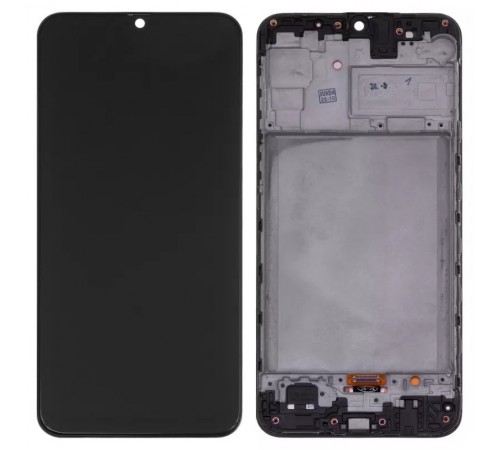 Дисплей для Samsung M315 Galaxy M31, M315F/DS Galaxy M31, черный, с рамкой, High Copy (OLED)