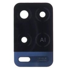 Скло камери для Oppo A54 4G (2020), синє, без рамки