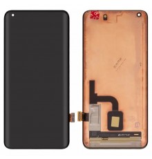 Дисплей для Xiaomi Mi 10, Mi 10 Pro, чорний, без рамки, Оригінал (переклеєне скло), samsung (S) version, M2001J1G, M2001J2G, M2001J2I