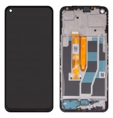 Дисплей для OnePlus Nord CE 2 Lite 5G, з рамкою, чорний, Original (PRC), CPH2381, CPH2409