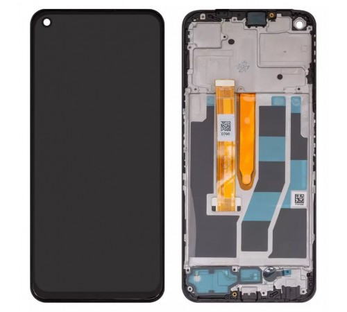 Дисплей для OnePlus Nord CE 2 Lite 5G, з рамкою, чорний, Original (PRC), CPH2381, CPH2409