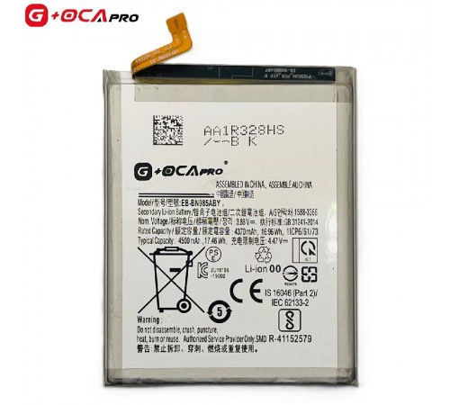 Акумулятор G+OCA Pro EB-BN985ABY для Samsung N985F Galaxy Note 20 Ultra, Li-ion, 3,88 В, 4500 мАг