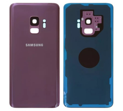 Задня панель корпусу для Samsung G960F Galaxy S9, фіолетова (Lilac Purple) + скло камери, повна, Original (PRC)
