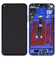 Дисплей для Huawei Honor 20, Nova 5T, синий, с рамкой, Original (PRC), YAL-L21