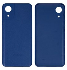 Задняя панель корпуса для Samsung A032 Galaxy A03 Core, синяя