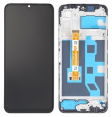 Дисплей для Oppo A17, чорний, з рамкою, Original (PRC), CPH2477, HTF066H015