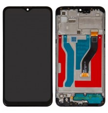 Дисплей для Samsung A107 Galaxy A10s, черный, с рамкой, Original (PRC)