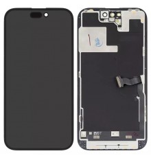 Дисплей для iPhone 14 Pro, чорний, з рамкою, Original (PRC), NEW