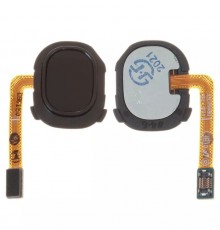 Шлейф для Samsung A202F/DS Galaxy A20e, сканера отпечатка пальца (Touch ID), черный