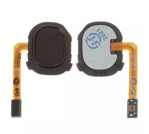 Шлейф для Samsung A202F/DS Galaxy A20e, сканера отпечатка пальца (Touch ID), черный